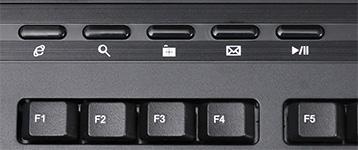 Дополнительные клавиши клавиатуры